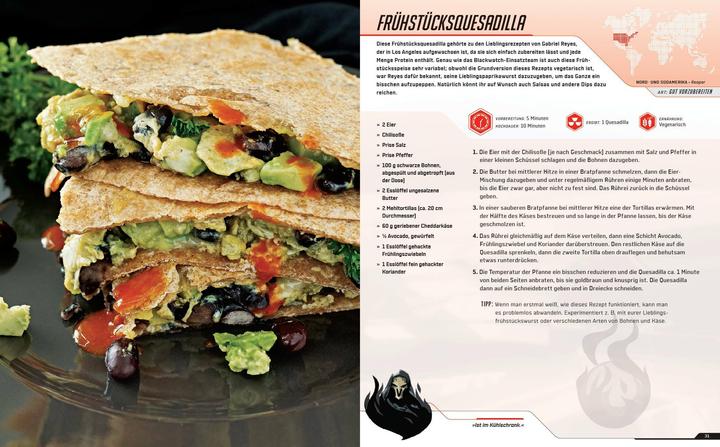 Actual product image Panini Overwatch: Das offizielle Kochbuch (German, Chelsea Monroe-Cassel, 2020)