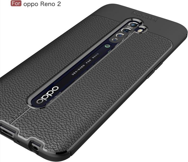 Produktbild Screenguard Oppo Reno2 Hülle Leather Design TPU Cover (Oppo Reno 2)