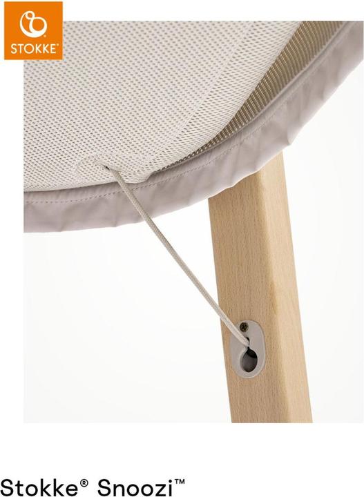 Actual product image Stokke Snoozi bassinet