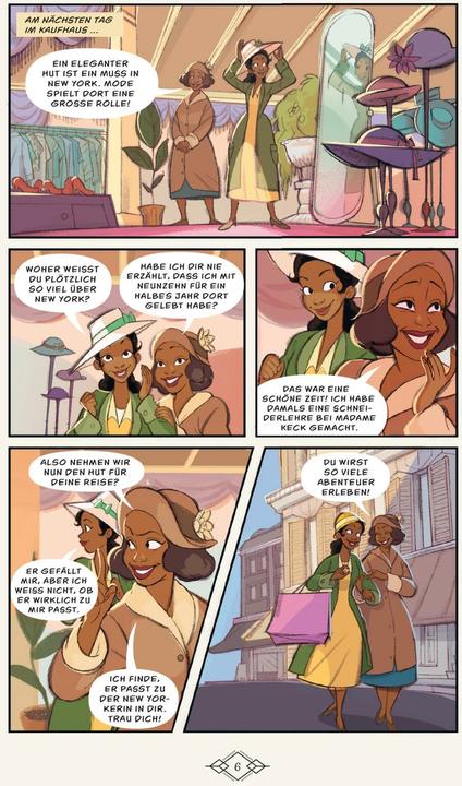 Actual product image Disney Adventure Journals: Tiana und der Zauber von Harlem (German, Walt Disney, Rhona Cleary, 2023)
