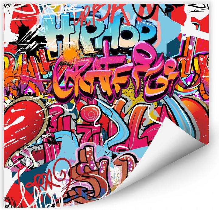 Produktbild Trenddeko Graffiti Hip Hop (70 x 70 cm)