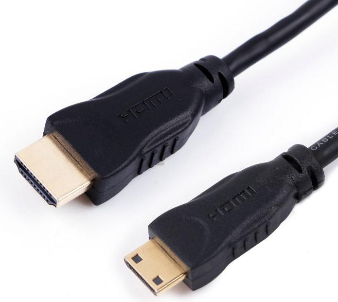Actual product image MicroConnect mini HDMI (Typ C) — HDMI (Typ A) (3 m, HDMI)