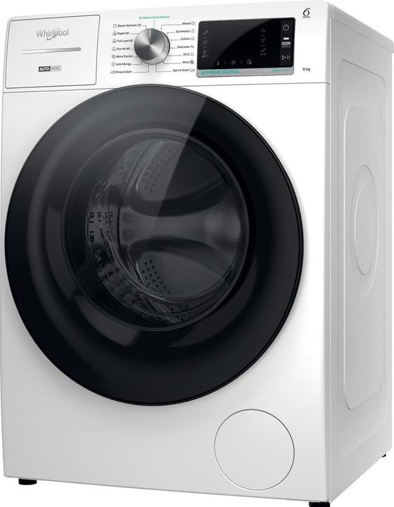 Image du produit Whirlpool PRALKA W7X W845WB EE Silence suprême (8 kg, Gauche)