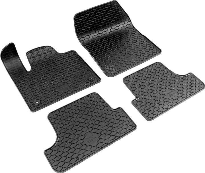Immagine prodotto Walser Tappetini in gomma adatti per Peugeot 3008 SUV, 2005-2012, Fumatten Tappetini auto in gomma (2 tappetini anteriori + 2 tappetini posteriori)