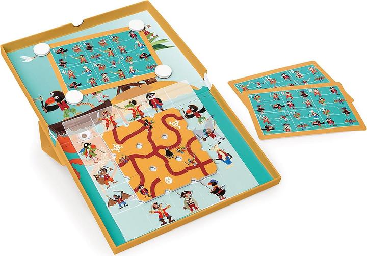 Image du produit Scratch Jeux magnétiques éducatifs Labyrinthe Pirates (Allemand)