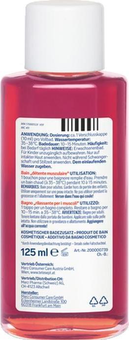Actual product image Tetesept Bath Muscle relaxation 125 ml (125 ml, Bath oil)