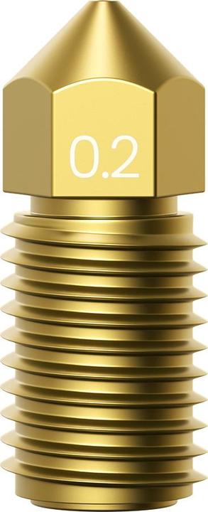 Actual product image Ankermake M5 Brass Nozzle kit 0,2mm (Blast pipe)