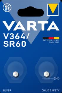 Produktbild Varta Batterie Silver Oxide, Knopfzelle, 364, SR60, 1.55V (2 Stk., SR60, 20 mAh)