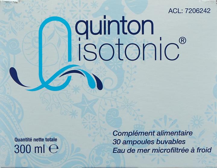 Immagine prodotto Quinton Isotonico 9g/l Drinkamp (30 Pezzo/i, Fiala, 522 g)