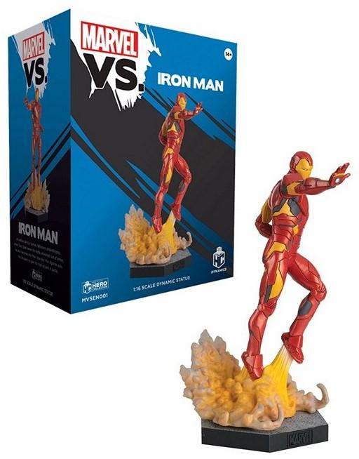 Actual product image Marvel 1:18 Dynamics Figure - Iron Man 13 cm