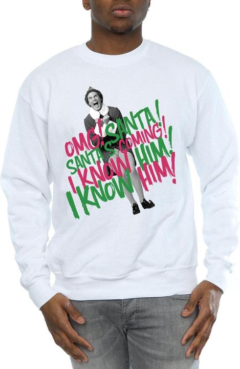 Produktbild Elf Santa's Coming Sweatshirt (S)