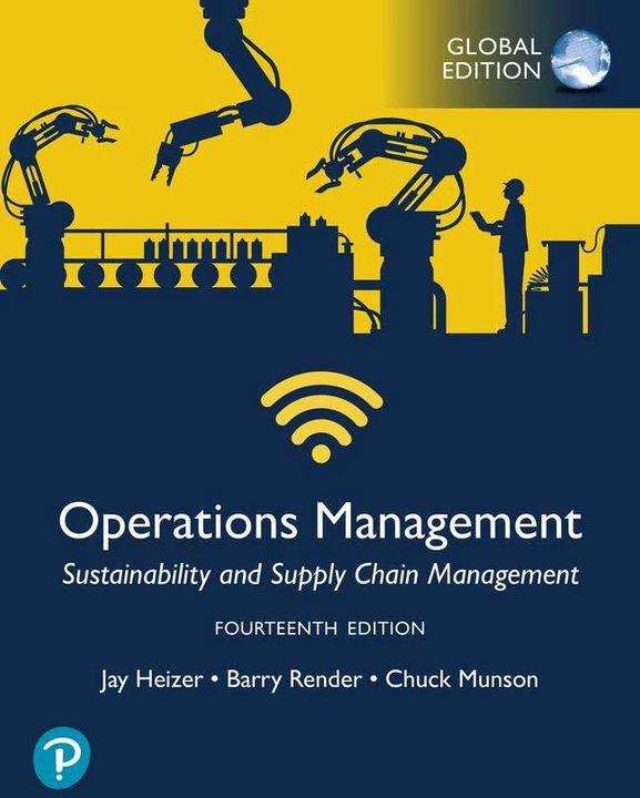 Actual product image Operations Management: Sustainability and Supply Chain Management, Global Edition (English, Jay Fireman, Chuck Munson, Barry Render, 2023)