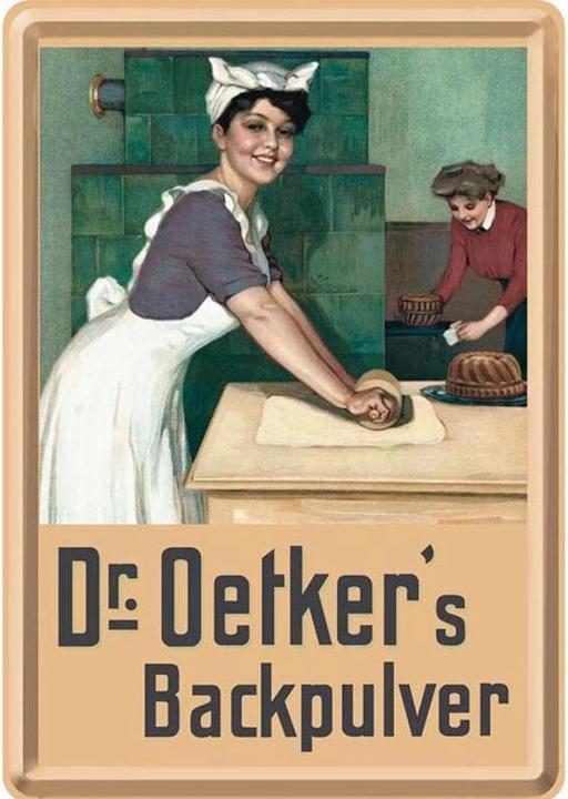 Produktbild Nostalgic-Art Merchandising Postkarte Dr. Oetker's Backpulver 14 x 10 cm (1 Stk.)