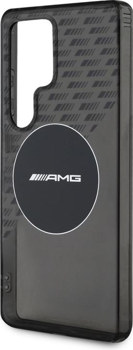 Produktbild Mercedes AMG Transparent Rhombs MagSafe Case for Samsung Galaxy S25 Ultra - Black (Samsung Galaxy S25 Ultra)