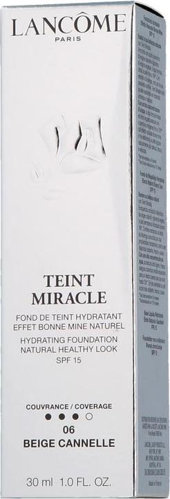 Actual product image Lancôme Complexion Miracle Fluide (06 Beige Cannelle)