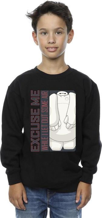 Immagine prodotto Disney Big Hero 6 Baymax Excuse Me Some Air Felpa Ragazzi (152, 158)