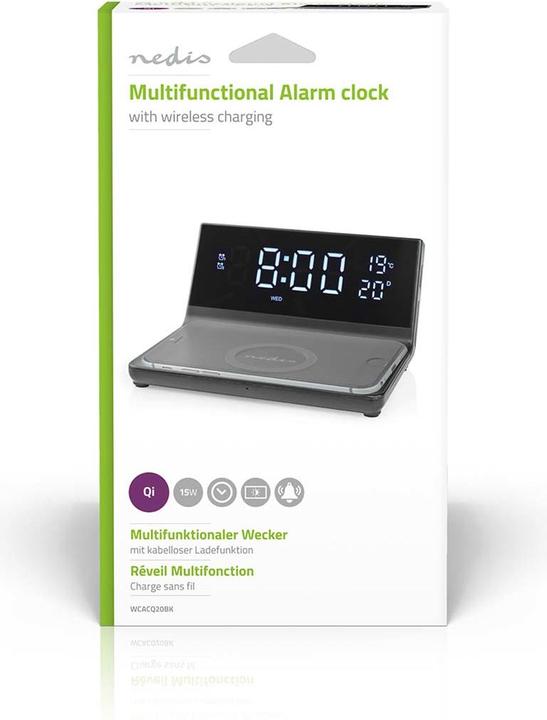 Actual product image Nedis Alarm clock
