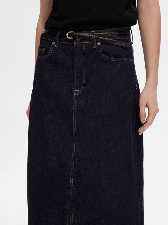 Actual product image Selected Femme Jeans Midi Skirt (36)
