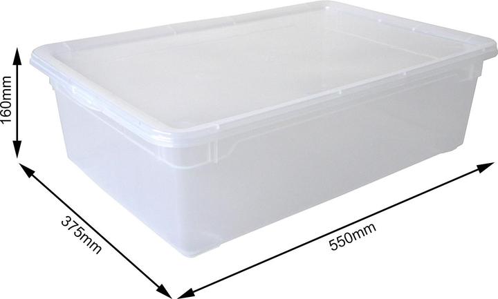 Actual product image Rotho Clear (55 x 37.5 x 16 cm, 22 l)