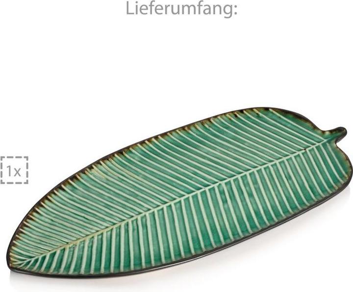 Sänger Geschirr Servierteller Palm Beach