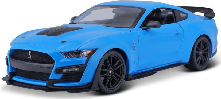 Actual product image Maisto Mustang Shelby GT500 2020 1/18 blue
