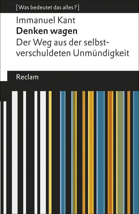 Produktbild Denken wagen (Deutsch, Immanuel Kant, 2017)