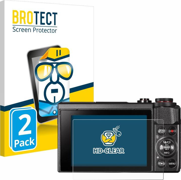 Actual product image BROTECT Screen Protector Clear (Screen protector, PowerShot G7 X Mark II)