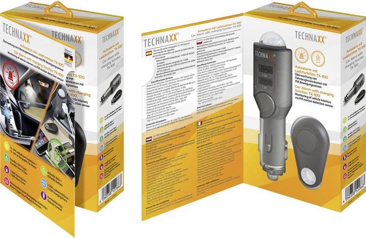 Immagine prodotto Technaxx Allarme automatico TX-100 con funzione di ricarica
