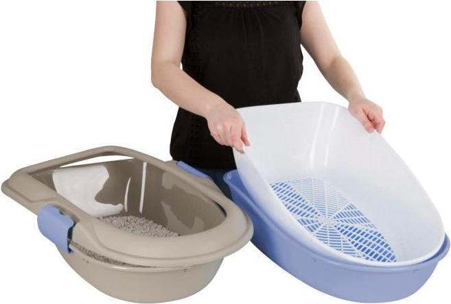 Produktbild Kerbl FURBA Katzentoilette mit Reinigungssieb (Katzenklo offen)
