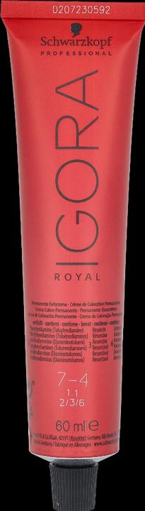 Actual product image Schwarzkopf Professional Igora Royal (7-4 Medium blonde Beige)