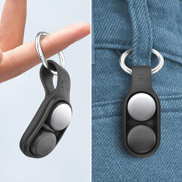 Produktbild PopSockets PopPuck Starter Pack Black Flip