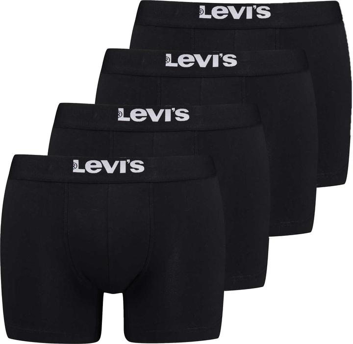 Image du produit Levis Solid Basic Boxer Brief Org Co 4p Ecom (XL, paquet de 4)