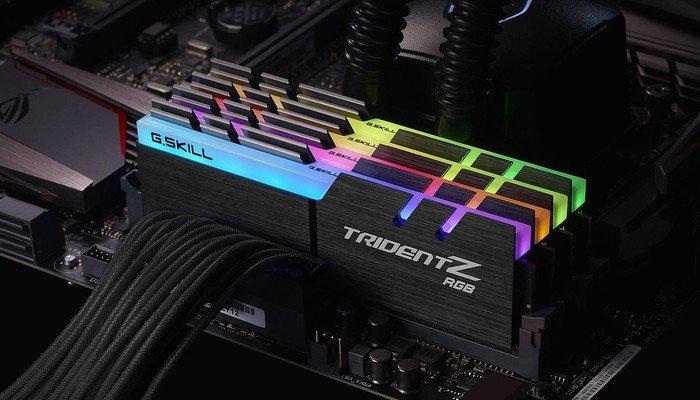 Immagine prodotto G.Skill Trident Z RGB (4 x 8GB, 3000 MHz, DDR4-RAM, DIMM)