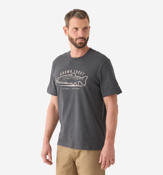 Produktbild Caperlan Angelshirt kurzarm Baumwolle Forelle (S)