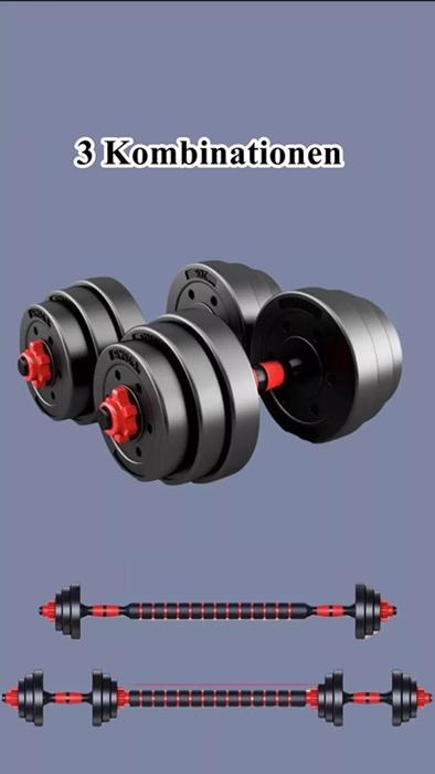 Produktbild Gym Universe 3 in 1 Hantelset