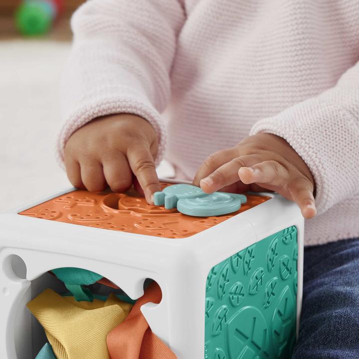 Image du produit Fisher-Price Tissue Fun Activity Cube (Allemand)