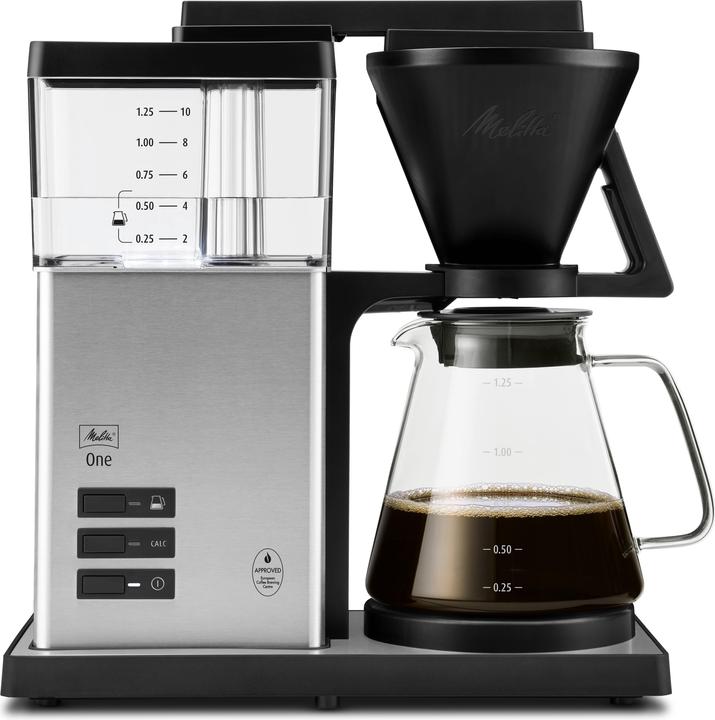 Produktbild Melitta Kaffeemaschine One Edelstahl 1031-01