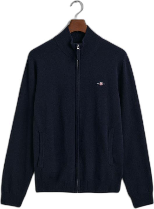 GANT trickjacke mit zipper uperfine lambwool (S)