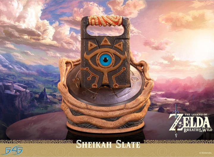 Actual product image First 4 Figures The Legend of Zelda: Breath of the Wild statuette 1/1 Sheikah Slate 24 cm