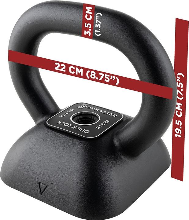 Image du produit Ironmaster Poignée de kettlebell réglable Quick-Lock
