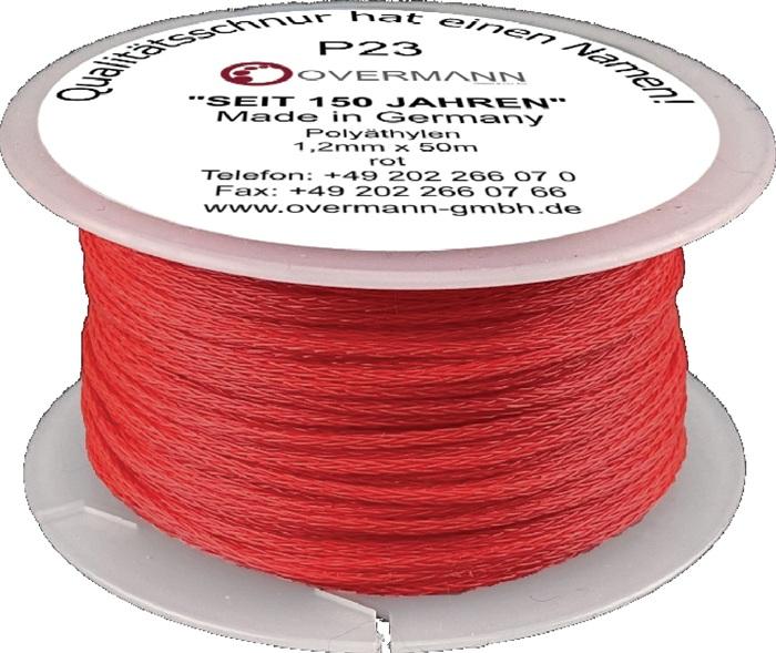HP Autozubehör Maurerschnur Länge 100 m Ø 2 mm 35 kg Polyethylen rot (100 m)