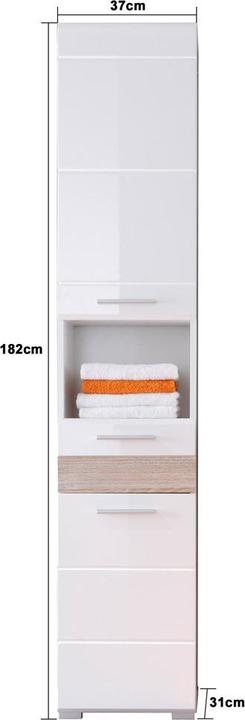 Actual product image Trendteam Mezzo (37 x 31 x 182 cm)