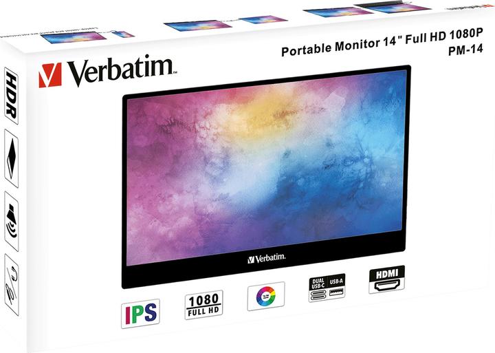 Actual product image Verbatim PM-14 (1920 x 1080 pixels, 14")