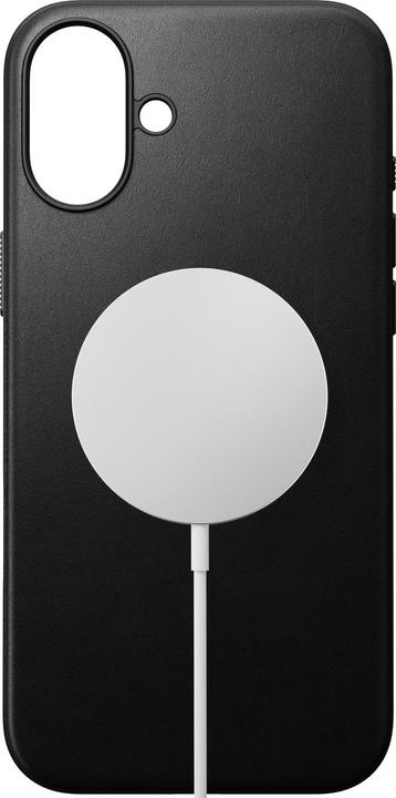 Produktbild Nomad Modern Leather Case iPhone 16 Plus Black (Apple iPhone 16 Plus)