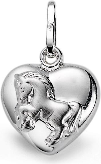Produktbild Rhomberg Anhänger Herz mit Pferd (Silber)