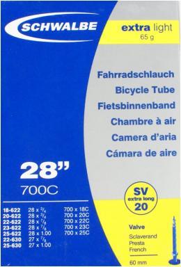 Energy Label Schwalbe Sv20 (Presta (SV), 28", 60 mm)