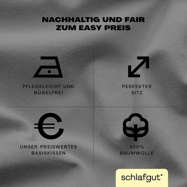Image du produit schlafgut Easy Jersey (Housse de couette, 40 x 80 cm)