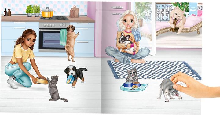 Produktbild Magni DEPESCHE TOPModel Stickerworld KITTY and DOGGY
