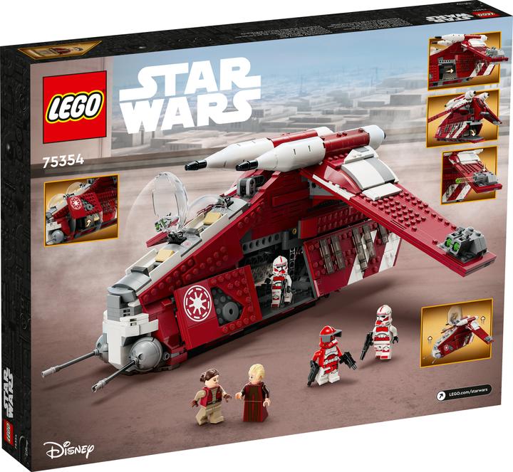 Actual product image LEGO Star Wars Gunship of the Coruscant Guards (75354, LEGO Star Wars)