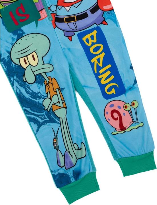 Actual product image Spongebob Squarepants Childrens/Kids Normal Is Boring All-In-One Nightwear (146, 152)